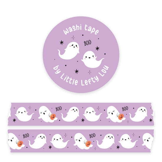 Washi Tape - Ghosts Purple
