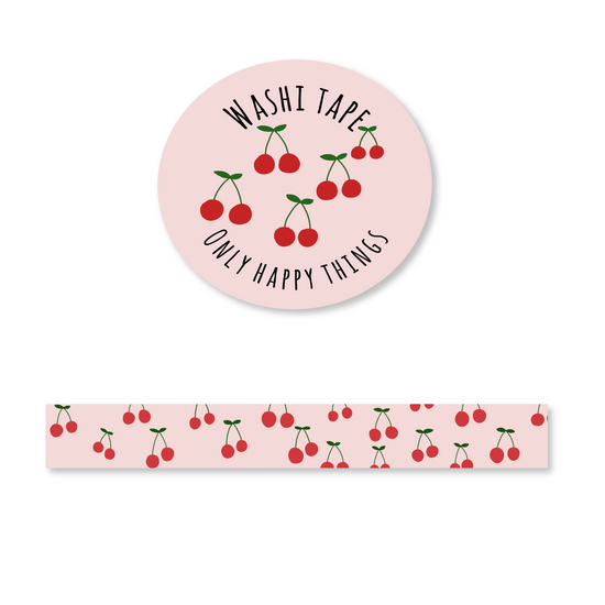 Washi tape - Cherries