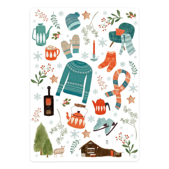 Kerstkaart - Hygge Winter