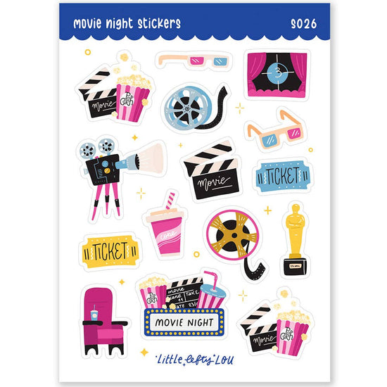 Stickervel - Movie Night