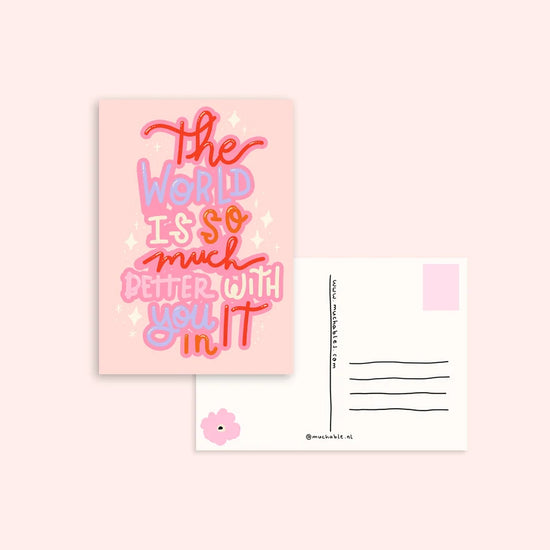 Kaart - The World is so Much Better