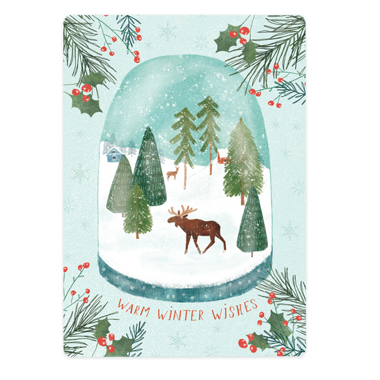 Kerstkaart - Warm Winter Wishes
