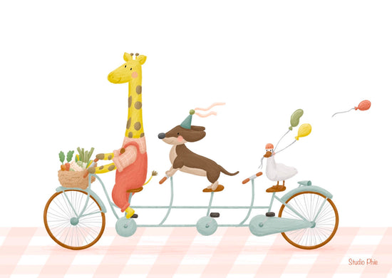 Kaart - Tandem Feestje