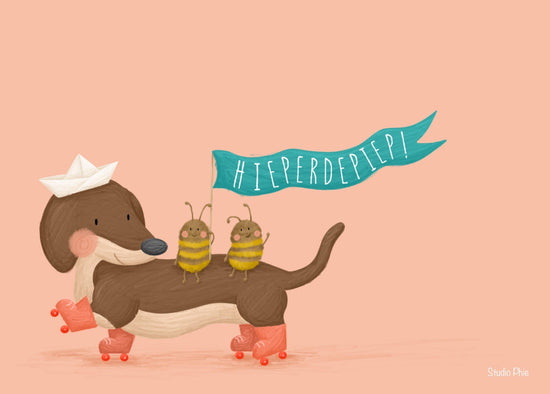 Kaart - Hieperdepiep Teckel