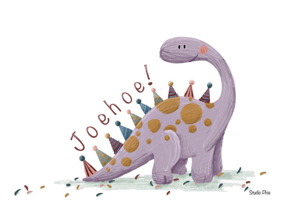 Kaart - Joehoe! Dino